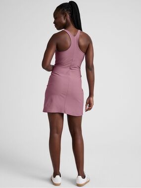Beyond Yoga pink  Sleeveless Midi Dress